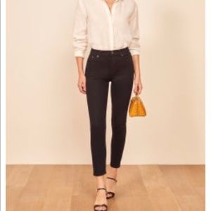 Reformation Black Jeans